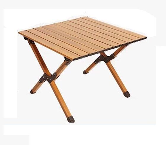 Раскладной стол SpringFun S 60×45×60см - портативный кемпинговый стол для туризма Металлический каркас 30кг Садовая мебель