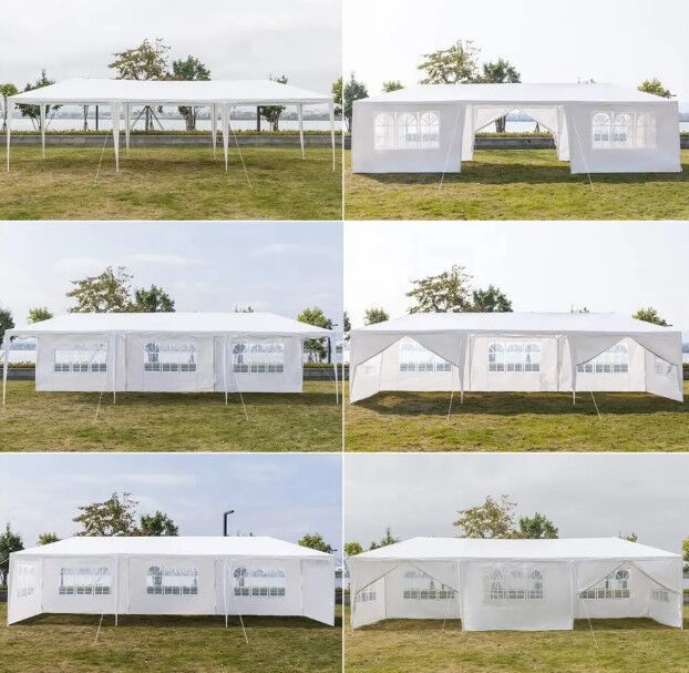 Павільйон садовий gazebo Taizhou 3х9м Білий CC-ZT-005/wh, діаметр труби 31X24X18 мм