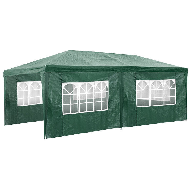 Павільйон садовий gazebo Taizhou 3х6м Зелений CC-ZT-003, діаметр труби 24X18X18 мм