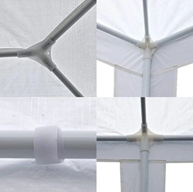 Павільйон садовий gazebo Taizhou 3х6м Білий CC-ZT-004/wh, діаметр труби 31X24X18 мм
