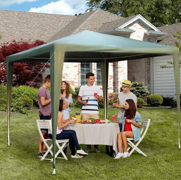 Садовий павілон gazebo Taizhou 3х3м Зелений CC-ZT-006/gr діаметр труби 24X18X18 мм