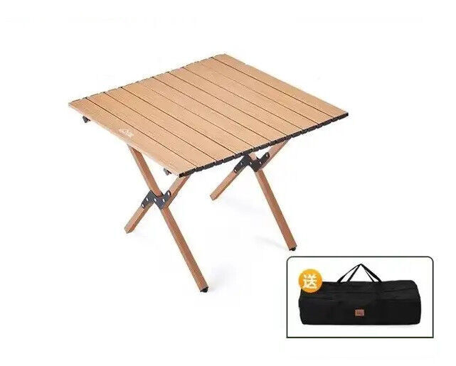Раскладной стол SpringFun S 60×45×60см – кемпинговый портативный стол для туризма | Металлический каркас 30кг Компактный